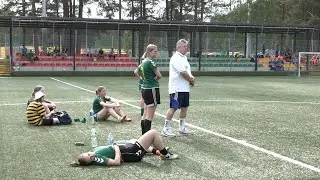 В Висагинасе состоялись первые футбольные состязания