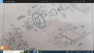 Tutorial Membuat Belt Roller Support Autodesk Inventor 2022