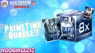 Madden Mobile 16 PrimeTime Bundle Opening!