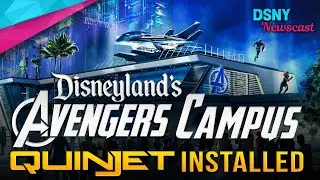 QUIN-JET Installed in AVENGERS CAMPUS at Disneyland Resort - Disney News - Aug 20th, 2020