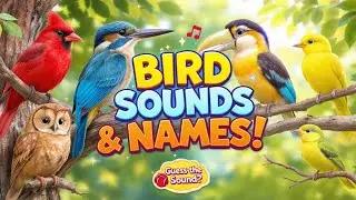 BIRD SOUNDS WITH NAMES AND REAL BIRDS🐦 | REAL BIRD VIDEOS AND SOUND