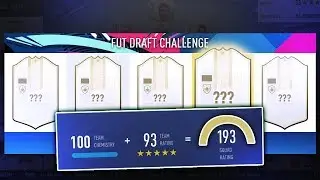 THIS DRAFT IS INSANE! 193 DRAFT CHALLENGE! - FIFA 19 Ultimate Team