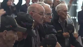 'For 70 years I didn't talk about it': US DDay veterans land in France for 80th anniversary events