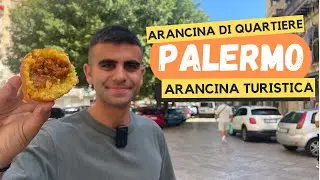 ARANCINA di QUARTIERE vs ARANCINA TURISTICA a PALERMO
