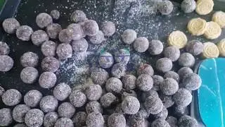 Diamter 30mm raw ball/raw truffles/oatmeal cookie ball rounder roller making machine for India