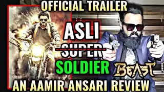 BEAST TRAILER REVIEW IN HINDI BY AAMIR ANSARI | THALAPATHY VIJAY