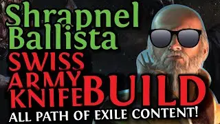 SHRAPNEL BALLISTA BUILD SHOWCASE | A Swiss Army Knife BUILD | SIMULACRUM 30, THE FEARED [ POE 2023 ]