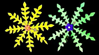 Paper leaf design / How to make paper leaf / Diy leaves