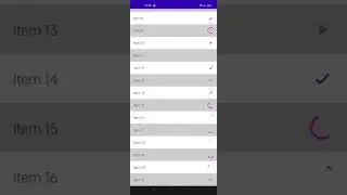 Parallel processing with state management in lazy column
