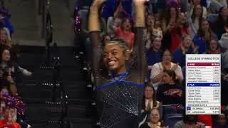 Селена Харрис-Миранда 9,925, игра на полу, Флорида против Арканзаса, 30.01.2026