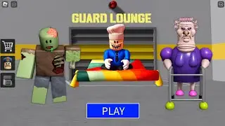 Zombie SPEED RUN in#roblox  Grumpy Gran,Scary Obby Full Gameplay 
