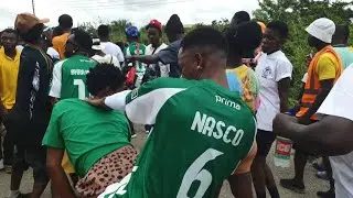 World Cup Soloku twibi galore at Ekumfi Adansi street soloku float Akwambo festival 2025