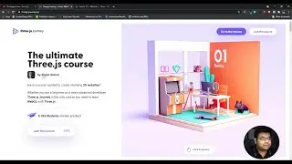 I took the Three.js course by Bruno Simon and it is awesome!