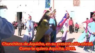 Chunchitos de Aquicha en su presentación oficial