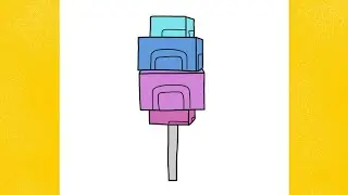 How to draw Candy blossom from Grow a Garden | Easy step-by-step tutorial