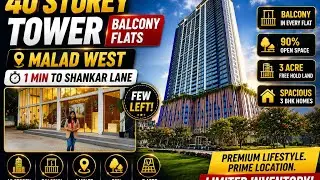 Mumbai’s New Landmark in Kandivali West | Luxury 1, 2 & 3 BHK on 3 Acre Freehold Land