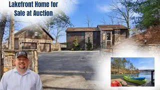 Lakefront Home for Sale at Auction