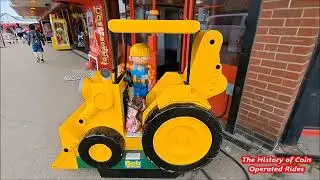Jolly Roger Bob The Builder Scoop Kiddie Ride ~ Can We Fix It, Yes We Can!