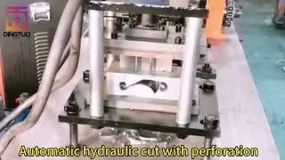 Roller Shutter Door Guide Roll Forming Machine