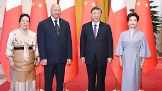 Chinese President Xi holds ceremony welcoming Tonga's King Tupou VI in Beijing