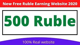 New Online Earning Sites 2021 | New Ruble Mining Site 2021 | New Ruble Income Site Bangla Tutorial