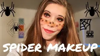 Easy Spider Makeup