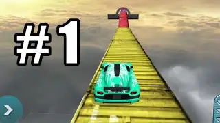 Stunt Car Impossible Track Challenge || Part 1 || Crazycarsim|| Level 1