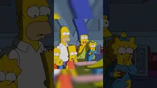 It's a little gross at the end🤢#shorts  #simpsons #thesimpsons #cartoon #funny