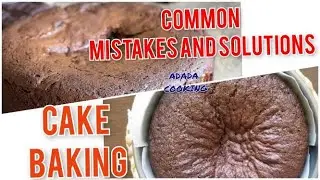 Common mistakes while baking a CAKE | How to Save Your Baking Fails Tips to Make A Perfect Cake