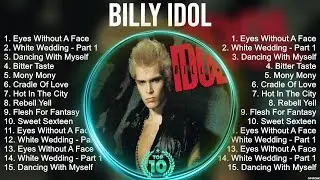 Billy Idol Greatest Hits ~ Best Songs Of 80s 90s Old Music Hits Collection
