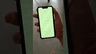 iPhone 13 green screen issue after update ( freinds phone) #viral #shorts #iphone #apple