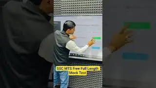 SSC MTS Free Full Length Mock Test #testbook #shorts #mts2025