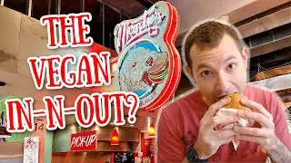 Trying the Vegan IN-N-OUT Monty's Good Burger | Plant Based Food Review