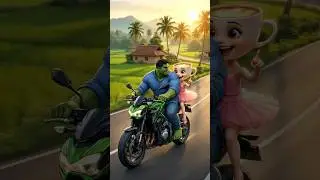 HULKU KE SAATH GALAT HUA😭😡🤡 #ai #hulk #trending #aihulk