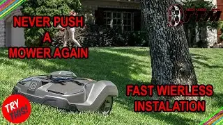 HUSQVARNA AUTOMOWER 450X EPOS ПОЛНЫЙ ОБЗОР УСТАНОВКИ
