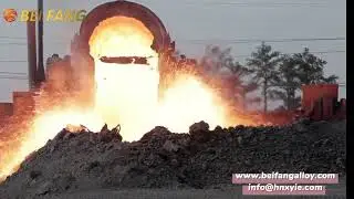 process of silicon slag