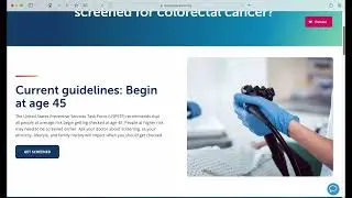 Colorectal Cancer Alliance Colonoscopy B-roll