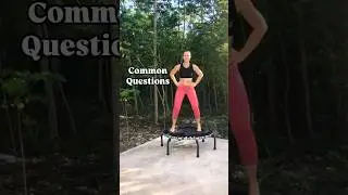 Yes you can rebound #rebounding #trampolineworkout #trampoline #fitnessforlife