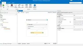 UiPath Datatable Aggregation