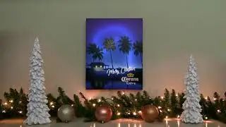 Motion Activated Musical Lighted Corona Christmas Wall Art - NORTHLIGHT NJ28590