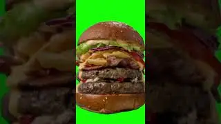 Burger 🍔#greenscreen #shorts