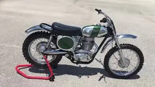1971 BSA B50MX Vintage Motocross