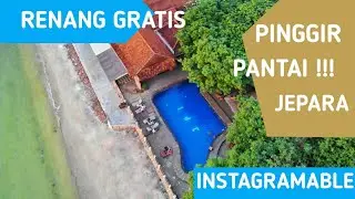 YAM YAM RESTO Tempat instagramable pinggir Pantai Teluk Awur JEPARA , Tempat renang & Kuliner JEPARA