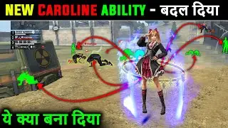 🤯Caroline Character Ability Test & Detail (OB42) | Caroline Character New Tips & Tricks | Part - 15