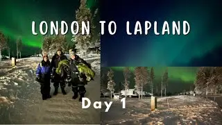 Day1 - Lapland #lapland #winterwonderland #northernlights #aurora #finland #travel #nlv