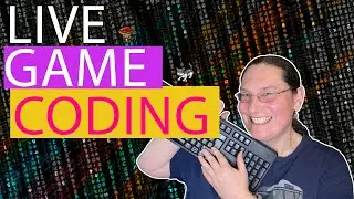 Let's Make Games! Coding A Christmas Indie Game - GameHammer Live Game Coding