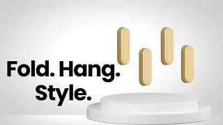 Elegant & Practical | Folding Gold Wall Hooks Review