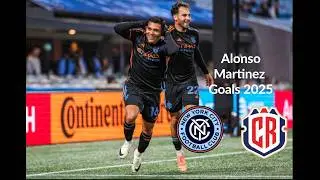 Alonso Martinez Goals 2025 (with replays) - NYCFC, International, Friendlies
