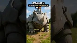 Pokemon Evolutions: Rhyhorn Evolves into Rhyperior