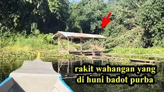 Rakit wahangan yang di huni badot purba 